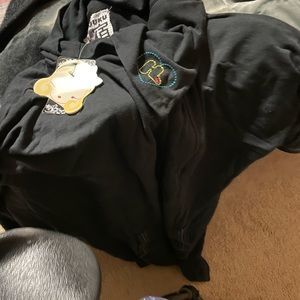 Harajuku Lovers Black Cotton Blend Dress, size S